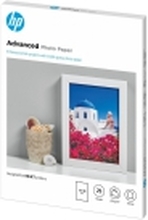 HP Advanced Glossy Photo Paper - Blank - 130 x 180 mm 25 ark fotopapir - for ENVY 50XX, 76XX ENVY Inspire 7920 Officejet 52XX, 80XX Photosmart B110, Wireless B110