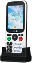 DORO 780X - 4G funksjonstelefon - dobbelt-SIM - RAM 512 MB / Internminne 4 GB - microSD slot - 320 x 240 piksler - svart, hvit