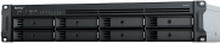 Synology RackStation RS1221+ - NAS-server - 8 brønner - kan monteres i rack - SATA 6Gb/s - RAID 0, 1, 5, 6, 10, JBOD - RAM 4 GB - Gigabit Ethernet - iSCSI - 2U