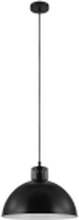 Eglo TRURO - Taklampe - 1 sokkel - E27 - svart, hvit