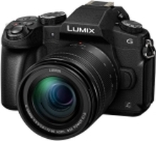 Panasonic Lumix G DMC-G80M - Digitalkamera - speilløst - 16.0 MP - Four Thirds - 4K / 30 fps - 5optisk x-zoom 12 - 60 mm-linse - Wi-Fi - svart