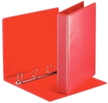 Esselte ESSENTIALS - Ringperm for presentasjoner - for A4 - kapasitet: 280 ark - rød