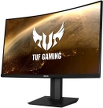 ASUS TUF Gaming VG32VQ1BR - LED-skjerm - gaming - kurvet - 32 - 2560 x 1440 WQHD @ 165 Hz - VA - 250 cd/m² - 3000:1 - 1 ms - 2xHDMI, DisplayPort - høyttalere