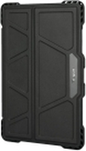 Targus Pro-Tek - Lommebok for nettbrett - antimikrobielt - polyuretan - svart - 10.4 - for Samsung Galaxy Tab A7