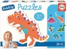 Educa Baby Puzzles 5 pcs Dinosaurs