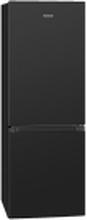 Bomann KG 320.2 - Kjøleskap/fryser - bunnfryser - bredde: 49.5 cm - dybde: 56.2 cm - høyde: 143 cm - 175 liter - Klasse E - skinnende svart