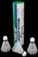 Yonex Badminton shuttlecock Yonex Mavis 2000 GR white (M-2000P GR)