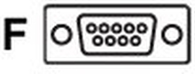 Datalogic CAB-459 - Seriell kabel - DB-9 (hunn) - 3.7 m - rullet sammen