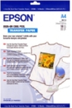Epson Cool Peel T-Shirt - A4 (210 x 297 mm) 10 stk påstrykningsbilder - for EcoTank ET-7700, 7750 Expression Home HD XP-15000 Expression Premium XP-540, 6000, 6005