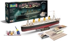 Revell Gift-Set 100 Years TITANIC, Passenger ship model, Monteringssett, 1:400, TITANIC, Alle kjønn, Plast