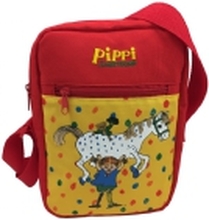 Pippi Shoulder bag with front zipped pocket and velcro pocket on the back and inside main compartment