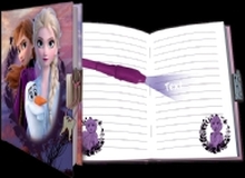 Disney Frozen Diary gift set with 80 sheets and magic pen
