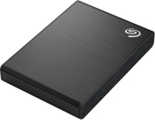 Seagate One Touch SSD STKG2000400 - SSD - 2 TB - ekstern (bærbar) - USB 3.0 (USB-C kontakt) - svart - med Seagate Rescue Data Recovery