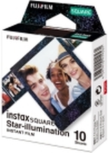 Fujifilm Instax Square Star illumination - Hurtigvirkende fargefilm - 10 eksponeringer