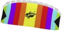 Ecoline Toliner Kiteboarding drage comet Rainbow Spændvidde 1200 mm Vind Strength Fitness 3 - 6 bft