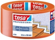 tesa SPVC EMBOSSED 67001-00003-00 Rengøringstape tesa® Professional Orange (L x B) 33 m x 50 mm 1 stk
