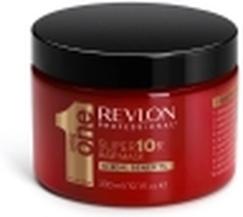 Revlon UniqOne Super10r 300ml, Kvinner, Alle hårtyper, 300 ml, Reparere, Revitalisering, Shine (lys), Utjevning, Mykgjører, Forsterke, Krukke, 1 stykker