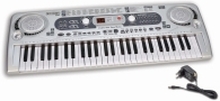 Bontempi Digital Keyboard with 54 keys, Musikalsk instrument til lek og moro, MIDI keyboard, 5 år, AA, Flerfarget