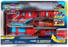 Micro Machines Transf. Playset Fire Rescue