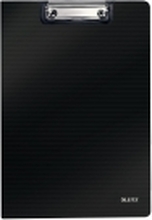 Leitz Solid - Notatbrettmappe - for A4 - kapasitet: 75 ark - svart