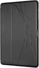 Targus Click-In - Lommebok for nettbrett - termoplast-polyuretan (TPU) - svart - 12.4 - for Samsung Galaxy Tab S7+ 12.4, S7 FE 12.4 and S8+ 12.4