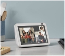 Amazon Echo Show 8 (2nd Generation) - Smart display - LCD 8 - trådløs - Bluetooth, Wi-Fi - Isbrehvit
