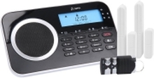 OLYMPIA Protect 9730 - Hjemmesikkerhetssystem - trådløs - Mobiltelefon - 868.5 MHz - hvit