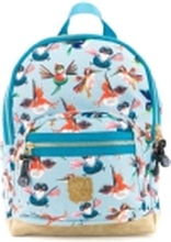 Pick & Pack Birds Backpack (22 x 31 x 11 cm) - Dusty blue