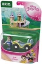 BRIO Disney Princess 33356 Belle & Wagon
