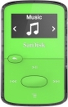 SanDisk Clip Jam - Digital spiller - 8 GB - grønn