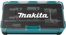 Makita CR-MO Drive - Impact socket and adapter set - 7 deler - 13 mm, 24 mm, 22 mm, 21 mm, 19 mm, 17 mm