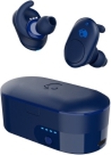 Skullcandy Push - True wireless-hodetelefoner med mikrofon - i øret - Bluetooth - blå, indigo