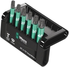 Wera Bit-Check 6 TX Impaktor 1 - Spissett for skrutrekker - 6 deler - torx - T20, T25, T30, T40 - heksagonal - lengde: 50 mm