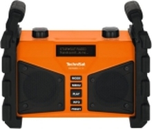 TechniSat DigitRadio 230 OD - Bærbar DAB-radio - 12 watt - oransje
