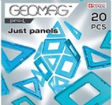 Geomag Pro-L Pocket Panels, Neodymium magnet toy, 8 år, Blå, Sølv