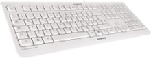 CHERRY KC 1000 - Tastatur - QWERTY - USA - lysegrå