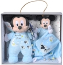 Mickey Mouse Glow-in-the-Dark Plush & Comforter (Gift Box)