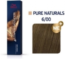Wella Koleston Perfect Me+ Pure Naturals, Blond, 6/00, Kvinner, 60 ml, Alle hårtyper, Rør