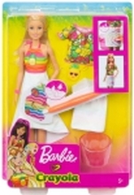 Barbie Crayola Rainbow Fruit Surprise Doll (1 pcs) - Assorted