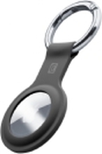 Cellularline Key Ring, Etui, Sort, Key finder case, Silikon, Apple AirTag, 18 g