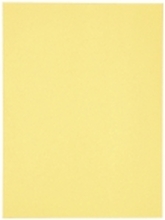 Chartek Exacompta A4 med 1 klap, gul - (100 stk.)