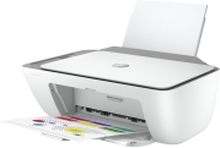 HP Deskjet 2720e All-in-One - Multifunksjonsskriver - farge - ink-jet - 216 x 297 mm (original) - A4/Legal (medie) - opp til 6 spm (kopiering) - opp til 7.5 spm (trykking) - 60 ark - USB 2.0, Bluetooth, Wi-Fi(n) - HP Instant Ink-kvalifisert