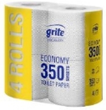 Toiletpapir Grite Eco 2-lag 38.5 m Natur,14 pk x 4 rl/krt