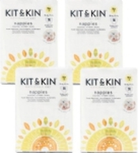 Kit and Kin Kit and Kin, Biodegradable Disposable Diapers 5 Junior (12 kg +), Koala/Monkey, 30 pcs x 4, CARTON