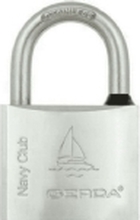 Gerda padlock stainless chrome 40mm NAVY CLUB (KCNP40)