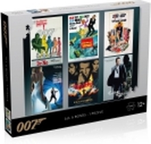Winning Moves Puzzle James Bond 007 Actor Debut 1000 elementów