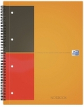 Notesbog Oxford International, A4+, linjeret, 80 ark, 80g