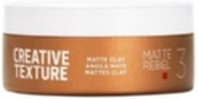 Goldwell StyleSign Creative Texture Matte Rebel, Hair paste, Unisex, Alle hårtyper, 75 ml, Modellering, Matte