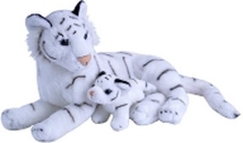 Wild Republic White Tiger - Mom & Baby, Tiger