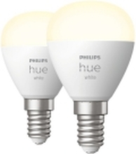 Philips Hue White Krone - E14-pærer - 2-pakning